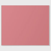 Tee-Rose Frühling- und Sommer-Trendfarbe    Geschenkpapier (Flach)