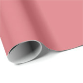 Tee-Rose Frühling- und Sommer-Trendfarbe    Geschenkpapier (Rolleneckpunkt)