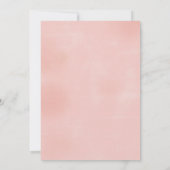 Tee-Rose Kinderdusche Einladung Kinderduschkarte (Rückseite)