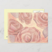 Tee-Rose, Postkarte (Vorne/Hinten)