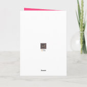 Tee Rose Unsere Liebe Valentine Karte (Rückseite)