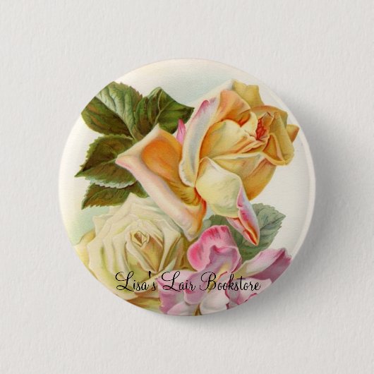 Tee-Rosen Button (Vorderseite)