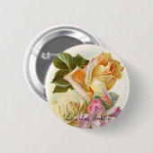 Tee-Rosen Button (Vorne & Hinten)