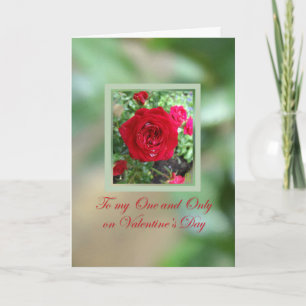 Tee-Rosen Mein Ein und Alles zum Valentinstag Karte