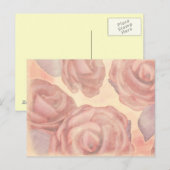Tee-Rosen, Postkarte (Vorne/Hinten)
