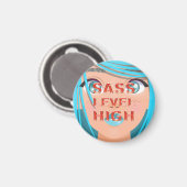 TEE Sass-Level Hoch Magnet (Vorderseite/Rückseite)