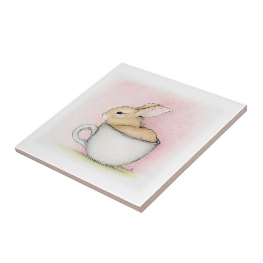 Tee-Schale Fliese (Seite)