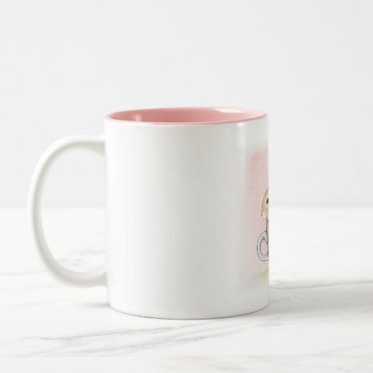 Tee-Schale Zweifarbige Tasse (Links)