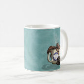 [Tee-Schalen-Drache-] Mokka Kaffeetasse (VorderseiteRechts)