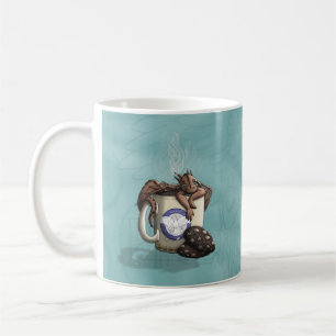 [Tee-Schalen-Drache-] Mokka Kaffeetasse