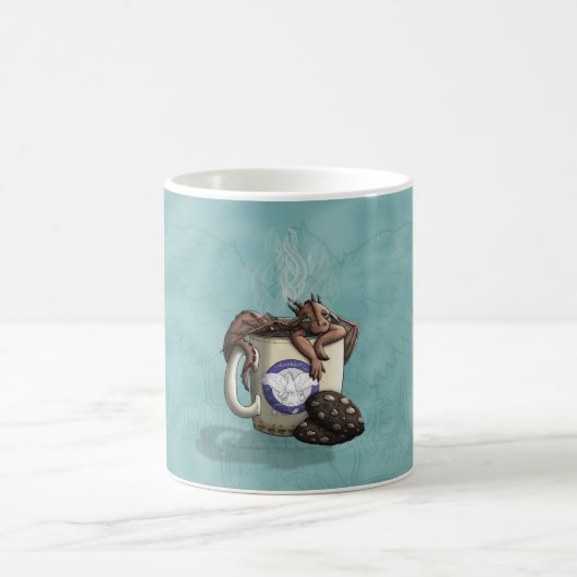 [Tee-Schalen-Drache-] Mokka Kaffeetasse (Mittel)