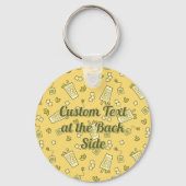 Tee-Schlüsselanhänger Schlüsselanhänger (Rückseite)