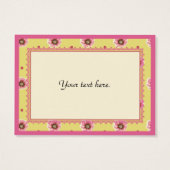 Tee-Service-Geschenk-Tag (Rückseite)