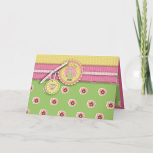 Tee-Service-Karte II Feiertagskarte