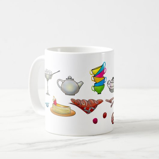 Tee Set & Breakfast Jam Collection Kaffeetasse (Vorderseite Links)