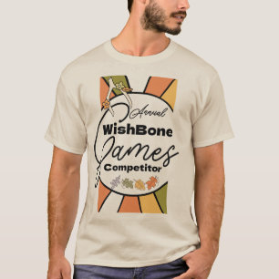 Tee Shirt Freunde-dankfest WishBone Spiel Teilnehm