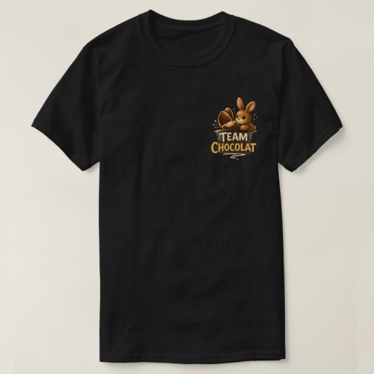 Tee Shirt homme Team Chocolat (Design vorne)