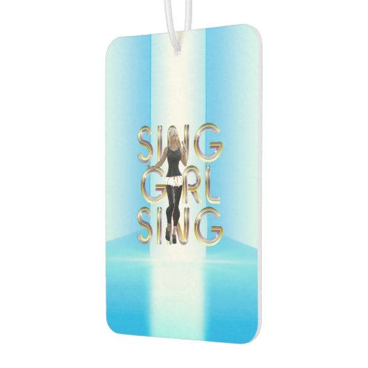 TEE Sing Girl Sing Autolufterfrischer (Links)
