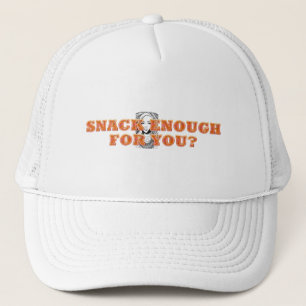 TEE Snack Enough Damen T-Shirts Truckerkappe