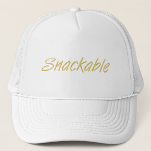 TEE Snackable Damen T-Shirts Truckerkappe