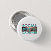 TEE Social Media Catfisher Button (Vorne & Hinten)
