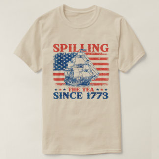 Tee-Spilling Seit 1773 Geschichtslehrer im Juli T-Shirt