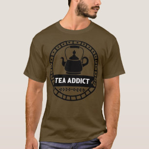 Tee-Süchtiger Retro Vintage T-Shirt