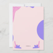 Tee-Tanz-Party Einladung (Rückseite)