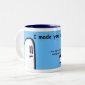 Tee-Tasse 2 Zweifarbige Tasse (Vorderseite Links)