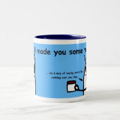 Tee-Tasse 2 Zweifarbige Tasse (Mittel)