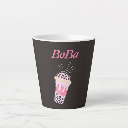 Tee-Tasse aus Boba Milchtasse (Vorderseite)
