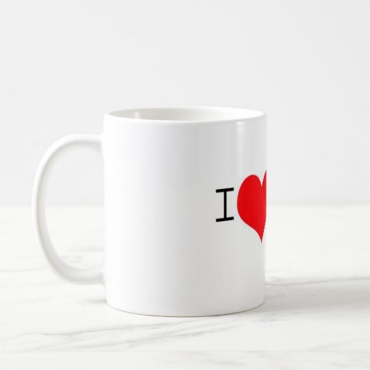 Tee-Tasse der Liebe I Kaffeetasse (Links)