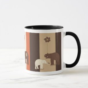 Tee-Tasse des Elefant-Kaffee- Tasse