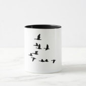 Tee-Tasse mit Vogeldesign Tasse (Zentrum)