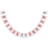 Tee Teacup Blume Brautparty Banner (Alle)