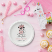 Tee Teacup Blume Brautparty Paper Teller (Party)
