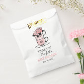 Tee Teacup & Blume Kinderdusche Gesichtsbeutel Geschenktütchen (Versiegelt)