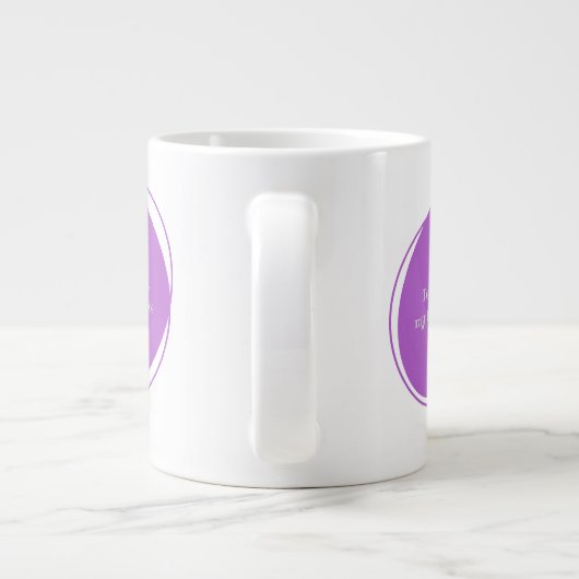 Tee & Tee 2 Jumbo-Tasse (Rückseite)