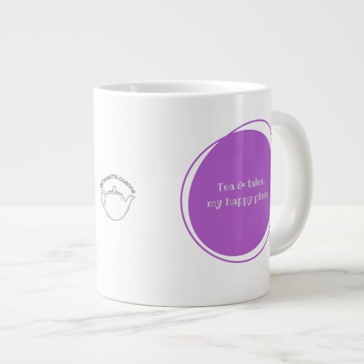Tee & Tee 2 Jumbo-Tasse (Vorderseite Rechts)