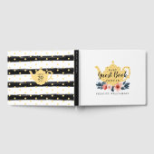 Tee-Tee-Party Gelbe Babydusche Gästebuch (Voll)