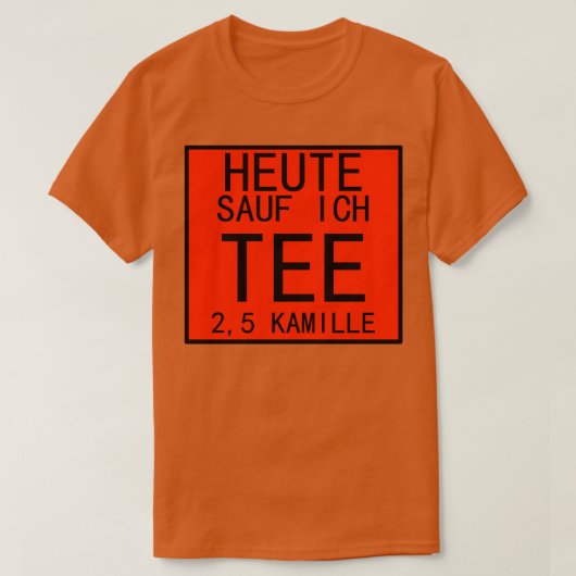 Tee Tee Tee Tea Time Chamomile Tea Cup Geschenk 1 (Design vorne)