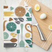 Tee, Tee, Teetuch Geschirrtuch (Viertel Falte)