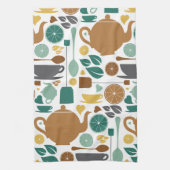 Tee, Tee, Teetuch Geschirrtuch (Vertikal)