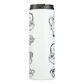 Tee Thermosbecher (Rückseite)