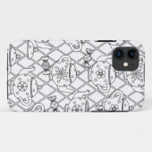 Tee-Topf-Gekritzel Case-Mate iPhone Hülle (Rückseite (Horizontal))