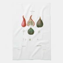 TEE-TOWEL: BOTANISCH: REDOUTÉ: Futter