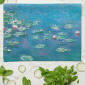 TEE-TOWEL: CLAUDE MONET: WASSERLILIEN GESCHIRRTUCH (Gefaltet)