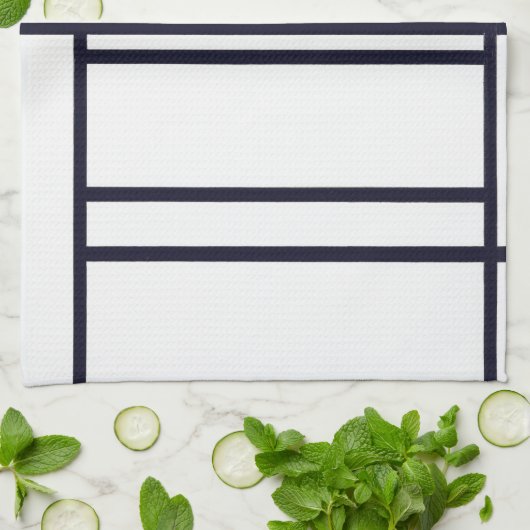 TEE-TOWEL: MONDRIAN GESCHIRRTUCH (Gefaltet)