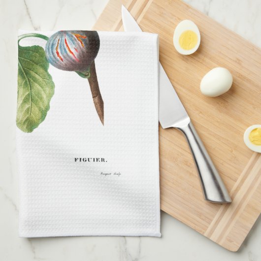 TEE-TOWEL: REDOUTÉ: Futter Geschirrtuch (Viertel Falte)