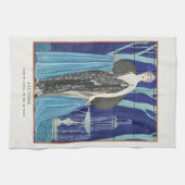 TEE-TOWEL: VINTAG GEORGE BARBIER POSTER GESCHIRRTUCH (Horizontal)